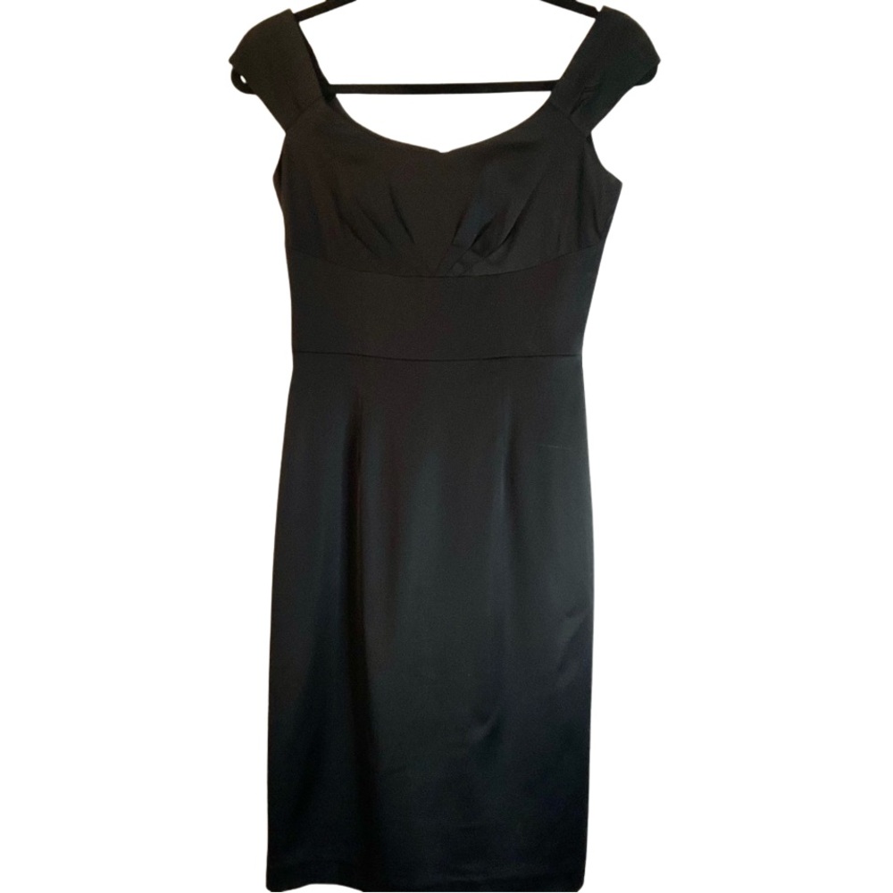 Satin Vintage Style Shift Dress